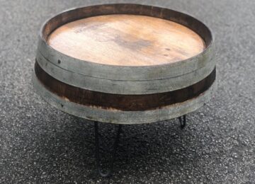 Stag Whisky Barrel top table 1
